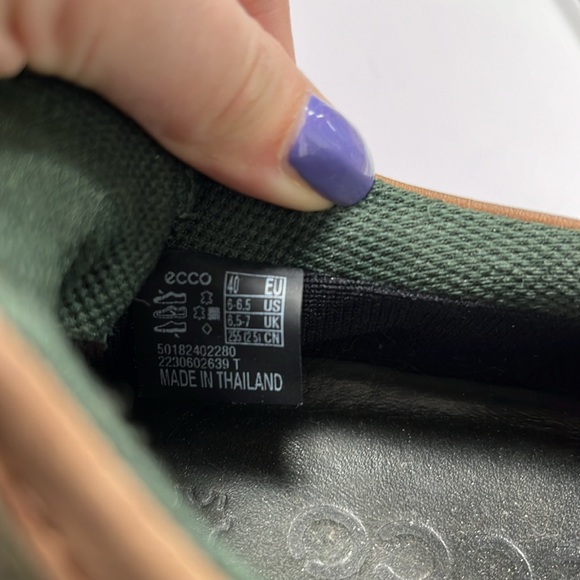 Men’s Ecco Brown Sneakers | Size 40 - Picture 7 of 8